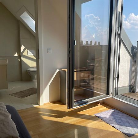 Apartamento Rooftop Terrace- Panoramablick Ueber Wien Exterior foto
