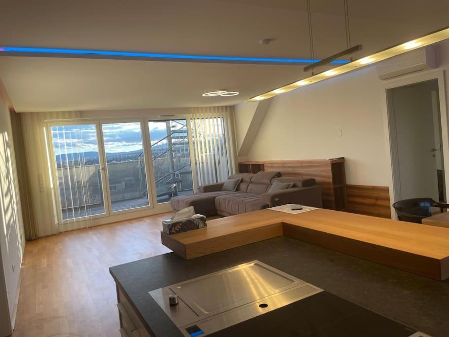 Apartamento Rooftop Terrace- Panoramablick Ueber Wien Exterior foto