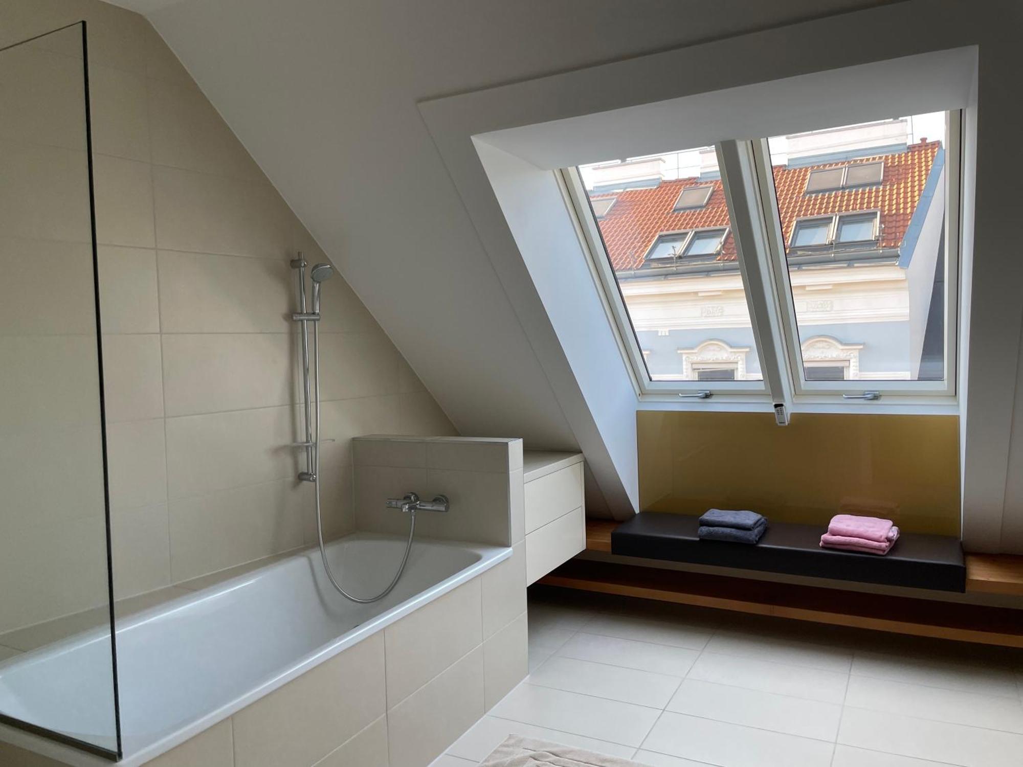 Apartamento Rooftop Terrace- Panoramablick Ueber Wien Exterior foto