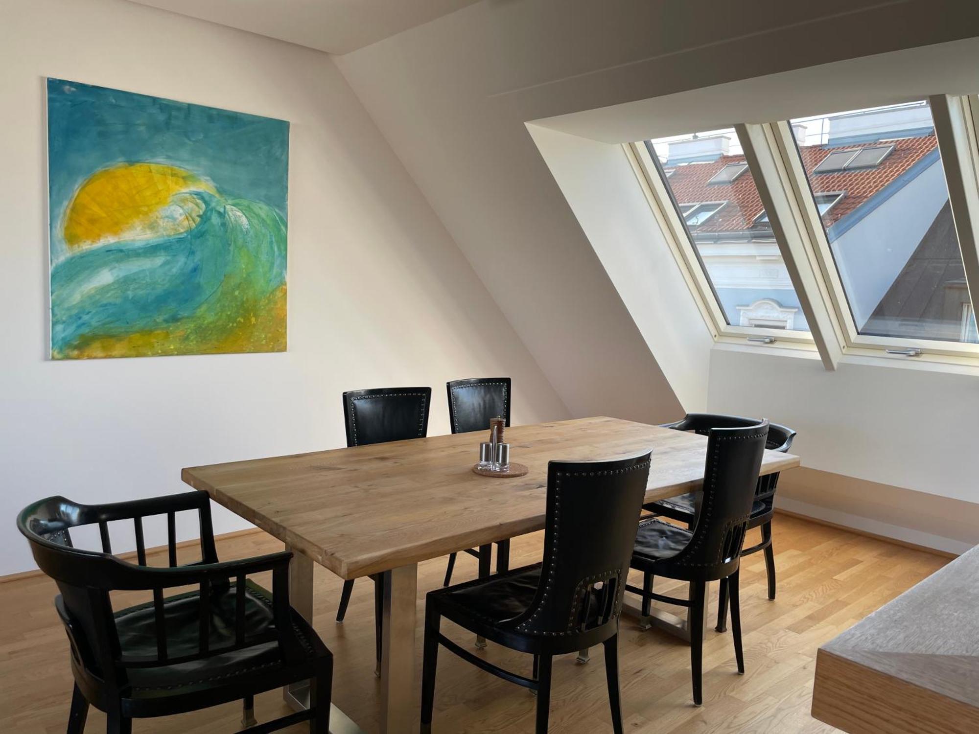 Apartamento Rooftop Terrace- Panoramablick Ueber Wien Exterior foto
